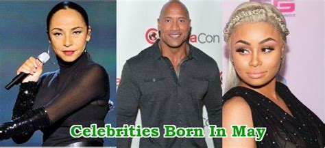 black celebrities born in may